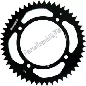 SUPERSPROX SU289850B ktw rear alu 50t, black, 428 - Upper side