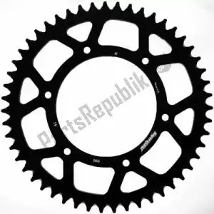 SUPERSPROX SU299051B ktw posteriore alu 51t, nero, 520 - Lato superiore