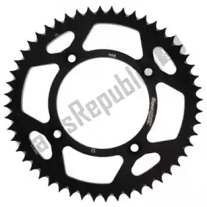 SUPERSPROX SU299852B ktw rear alu 52t, black, 428 - Upper side