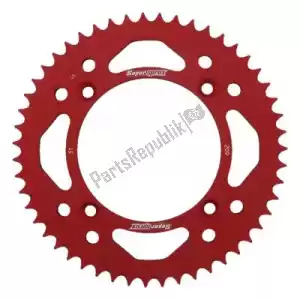 SUPERSPROX SU220951R ktw rear alu 51t, red, 420 - Upper side