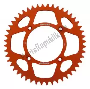 SUPERSPROX SU272048O ktw rear alu 48t, orange, 520 - Upper side