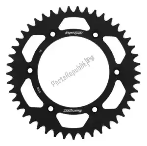 SUPERSPROX SU2800045B ktw rear alu 45t, black, 520 - Upper side