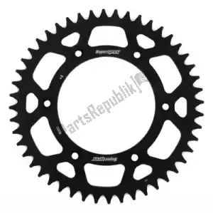 SUPERSPROX SU2800048B ktw rear alu 48t, black, 520 - Upper side