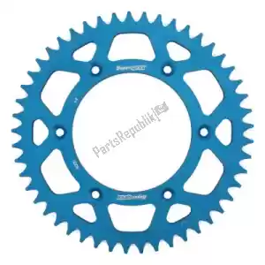 SUPERSPROX SU2800049D ktw rear alu 49t, blue, 520 - Upper side