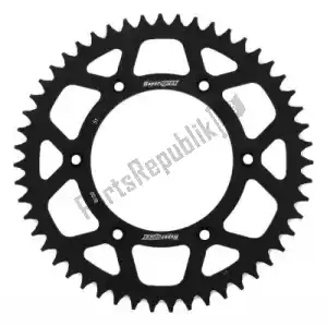 SUPERSPROX SU2800051B ktw rear alu 51t, black, 520 - Upper side