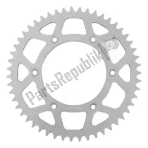 SUPERSPROX SU2800051S ktw rear alu 51t, silver, 520 - Upper side