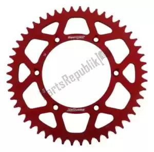 SUPERSPROX SU280850R ktw rear alu 50t, red, 520 - Upper side