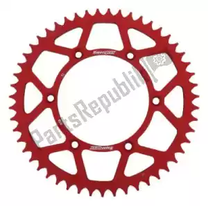 SUPERSPROX SU280851R ktw rear alu 51t, red, 520 - Upper side