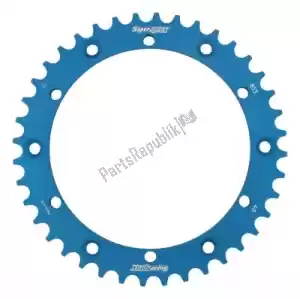 SUPERSPROX SU285340D ktw rear alu 40t, blue, 520 - Upper side