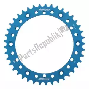SUPERSPROX SU285341D ktw rear alu 41t, blue, 520 - Upper side