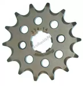 SUPERSPROX SU127414 ktw anteriore 14t, 428 - Lato superiore