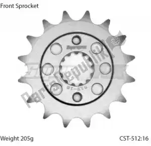 SUPERSPROX SU151216 ktw avant 16t, 520 - Face supérieure