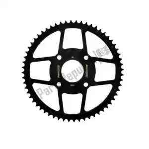 SUPERSPROX SU4107860B ktw rear steel 60t black - Upper side