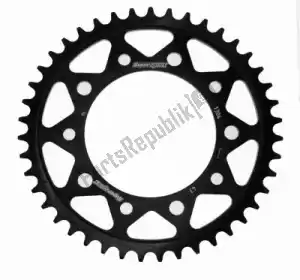 SUPERSPROX SU4130443B ktw trasero acero 43t, negro, 525 - Lado superior