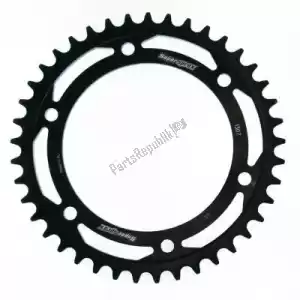 SUPERSPROX SU4130741B ktw posteriore acciaio 41t, nero, 525 - Lato superiore
