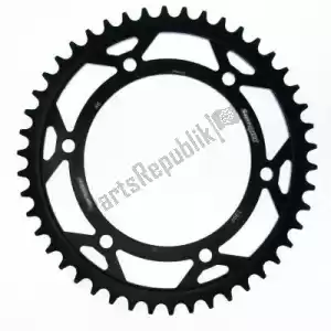 SUPERSPROX SU4130746B ktw posteriore in acciaio 46t, nero, 525 - Lato superiore