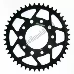SUPERSPROX SU4133444B ktw rear steel 44t, black, 530 - Bovenkant