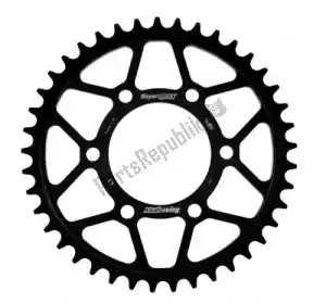 SUPERSPROX SU4148941B ktw rear steel 41t, black, 525 - Bovenkant