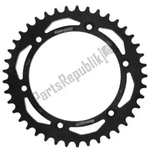 SUPERSPROX SU4179141B ktw rear steel 41t, black, 525 - Upper side