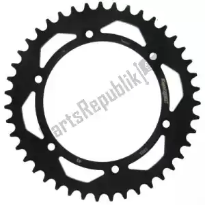 SUPERSPROX SU4179143B ktw rear steel 43t, black, 525 - Bovenkant