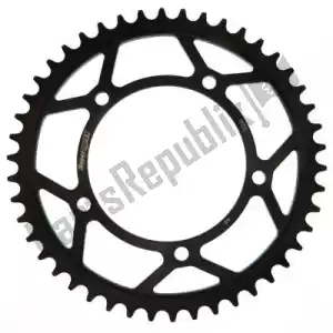 SUPERSPROX SU4180046B ktw posteriore acciaio 46t, nero, 530 - Lato superiore