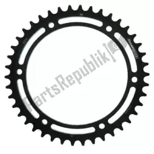 SUPERSPROX SU4201142B ktw posteriore acciaio 42t, nero, 530 - Lato superiore