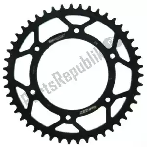 SUPERSPROX SU421047B ktw posteriore acciaio 47t, nero, 520 - Lato superiore