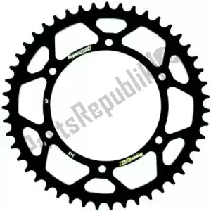 SUPERSPROX SU424547B ktw rear steel 47t, black, 520 - Bovenkant