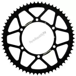 SUPERSPROX SU42560B ktw aço traseiro 60t, preto, 428 - Lado superior