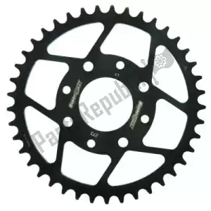 SUPERSPROX SU427341B ktw ty? stal 41t, czarny, 520 - Górna strona