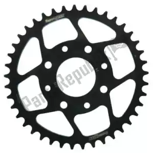 SUPERSPROX SU427941B ktw traseira em aço 41t preto - Lado superior