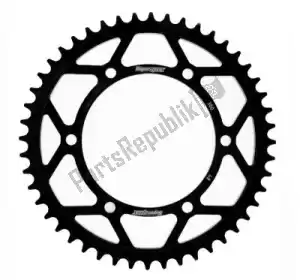SUPERSPROX SU430048B ktw posteriore in acciaio 48t, nero, 525 - Lato superiore