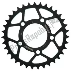 SUPERSPROX SU433635B ktw rear steel 35t black - Upper side
