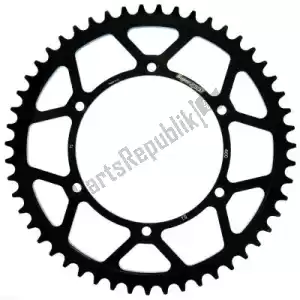 SUPERSPROX SU446051B ktw posteriore acciaio 51t, nero, 520 - Lato superiore