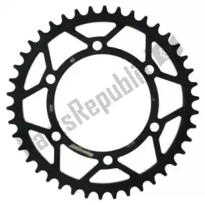SUPERSPROX SU448642B ktw trasero acero 42t, negro, 520 - Lado superior