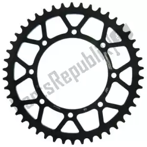SUPERSPROX SU448746B ktw arrière acier 46t, noir, 520 - Face supérieure