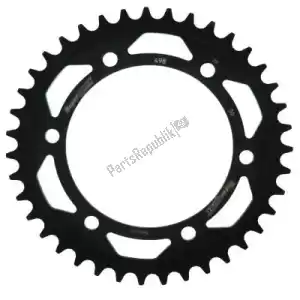 SUPERSPROX SU449839B ktw posteriore acciaio 39t, nero, 525 - Lato superiore