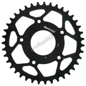 SUPERSPROX SU470139B ktw rear steel 39t black - Upper side