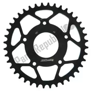 SUPERSPROX SU470140B ktw rear steel 40t black - Upper side