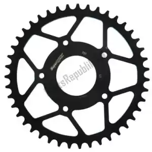 SUPERSPROX SU470143B ktw rear steel 43t black - Upper side