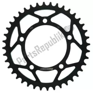SUPERSPROX SU470240B ktw rear steel 40t, black, 525 - Bovenkant