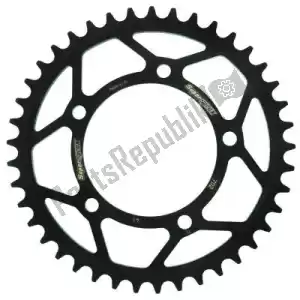 SUPERSPROX SU470241B ktw posteriore acciaio 41t, nero, 525 - Lato superiore