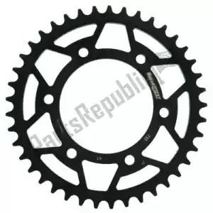 SUPERSPROX SU473541B ktw rear steel 41t, black, 520 - Bovenkant