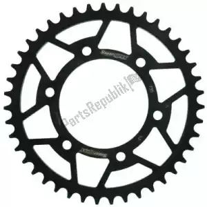 SUPERSPROX SU473543B ktw rear steel 43t, black, 520 - Upper side