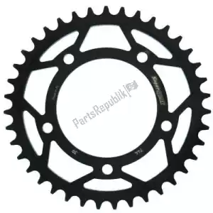 SUPERSPROX SU474439B ktw posteriore acciaio 39t, nero, 525 - Lato superiore