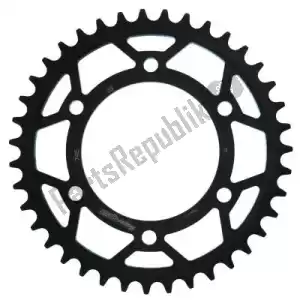 SUPERSPROX SU474539B ktw posteriore acciaio 39t, nero, 525 - Lato superiore