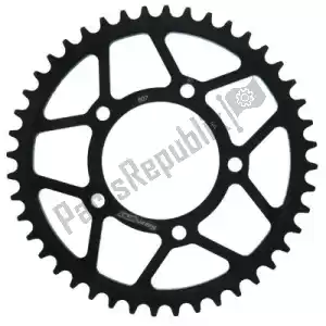 SUPERSPROX SU480744B ktw rear steel 44t, black, 525 - Bovenkant