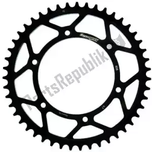 SUPERSPROX SU480847B ktw rear steel 47t, black, 520 - Upper side