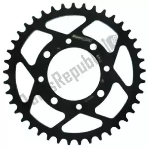 SUPERSPROX SU4819241B ktw rear steel 41t black - Upper side