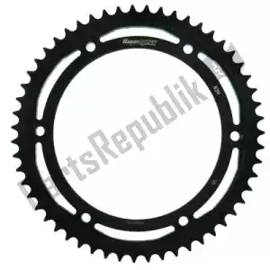 SUPERSPROX SU483955B ktw rear steel 55t, black, 428 - Upper side